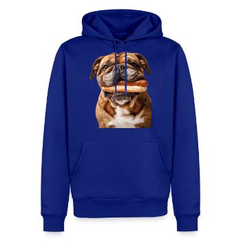 Bulldog - Men's Premium Hoodie - royal blue - Front