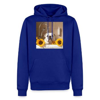 Bulldog - Men's Premium Hoodie - royal blue - Front