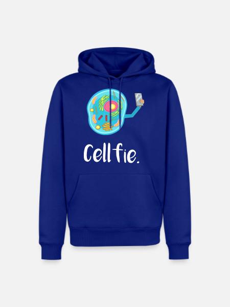 Cell Fie - Men's Premium Hoodie - royal blue
