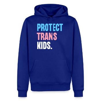 Protect Trans Kids - Men's Premium Hoodie - royal blue - Front