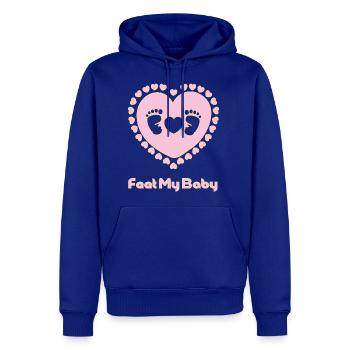 feet my baby - Men's Premium Hoodie - royal blue - Front