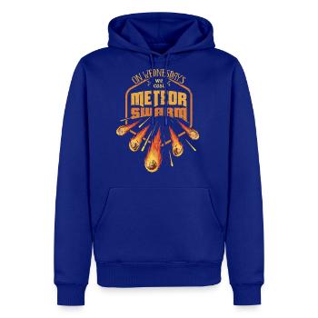 On Wednesdays We Cast Meteor Swarm - Men's Premium Hoodie - royal blue - Front
