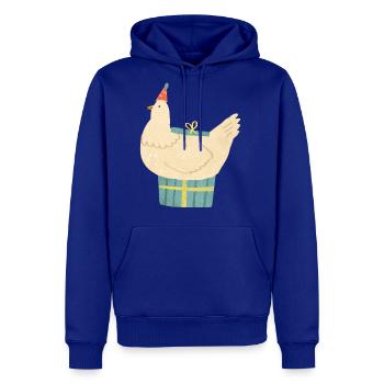Party Gift Hen - Men's Premium Hoodie - royal blue - Front