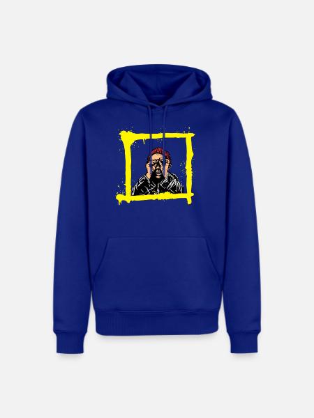 Looking Away - Men's Premium Hoodie - royal blue