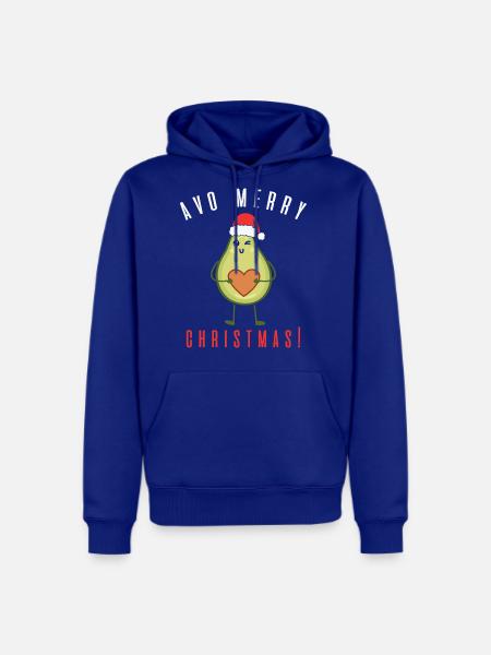 Avo Merry Christmas - Men's Premium Hoodie - royal blue
