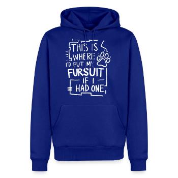 Fursuit Goes Here (Eventually) - Men's Premium Hoodie - royal blue - Front