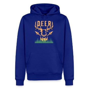 Deer forest tshirt - Men's Premium Hoodie - royal blue - Front