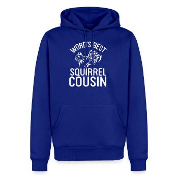 World s Best Squirrel Cousin Happy Father Parent D - Men's Premium Hoodie - royal blue - Front