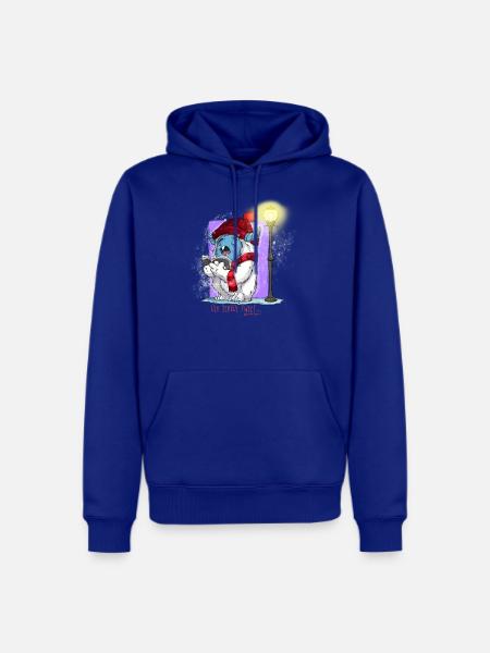 Freddy's old school tweet - Men's Premium Hoodie - royal blue