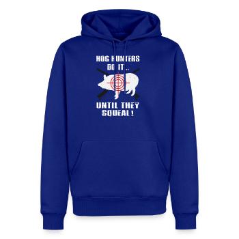 Hog Hunters Squeal - Men's Premium Hoodie - royal blue - Front
