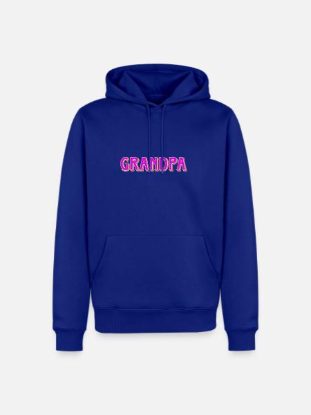grandpa - Men's Premium Hoodie - royal blue