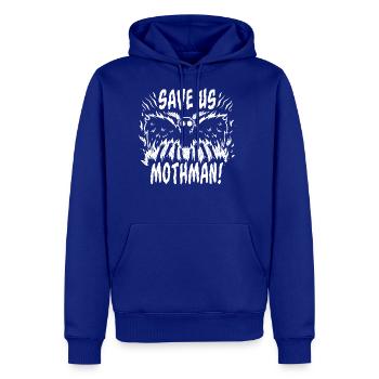 Save Us Mothman - Men's Premium Hoodie - royal blue - Front