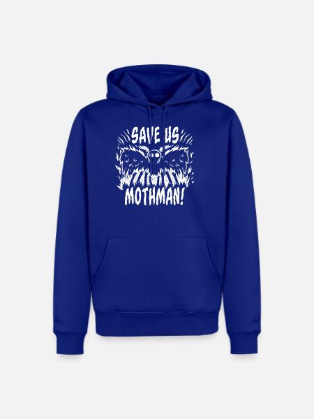 Save Us Mothman - Men's Premium Hoodie - royal blue