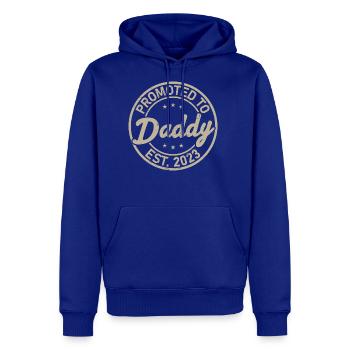 New Daddy Dad Baby - Men's Premium Hoodie - royal blue - Front