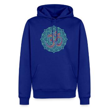 Om Yoga Tribal Goa Sign - Men's Premium Hoodie - royal blue - Front
