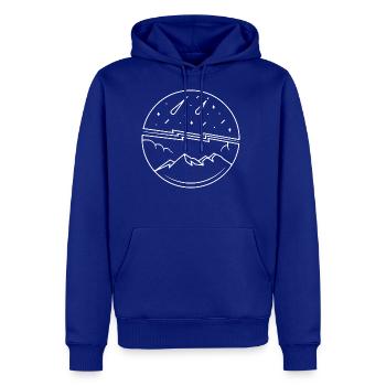 Meteors And Mountains - Men's Premium Hoodie - royal blue - Front