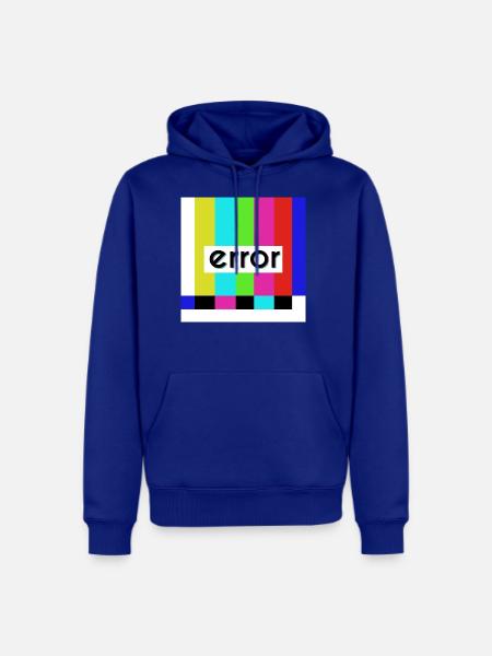 Error humor - Men's Premium Hoodie - royal blue