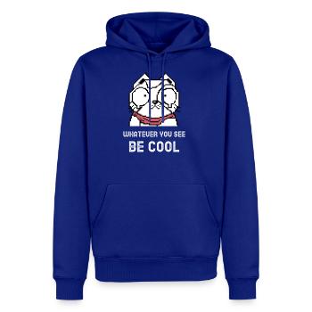 Cool Whatever You See Bee Cool Surprised Terrified - Men's Premium Hoodie - royal blue - Front