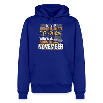 Born in November - Men's Premium Hoodie - royal blue - Front