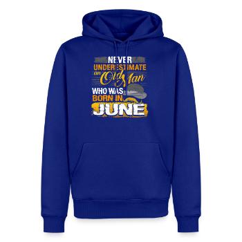 Born in June - Men's Premium Hoodie - royal blue - Front