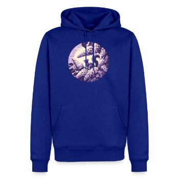 Lilac Squirrel Art - Men's Premium Hoodie - royal blue - Front