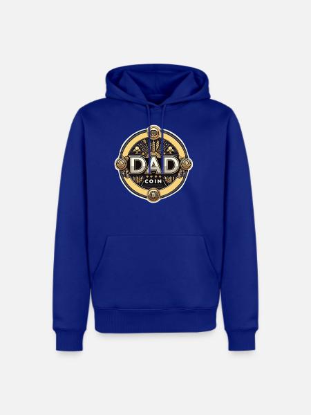 Dad Coin - Men's Premium Hoodie - royal blue