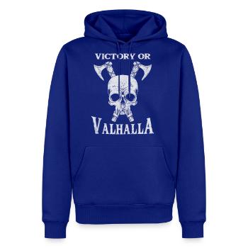 Mythology Victory Or Valhalla - Men's Premium Hoodie - royal blue - Front