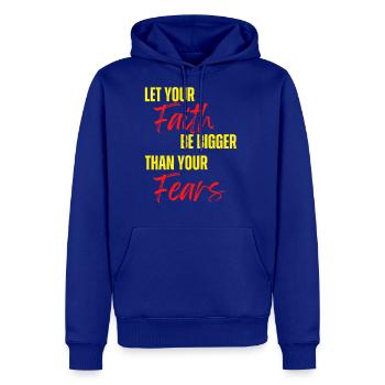 Let Your Faith Eclipse Your Fears - Men's Premium Hoodie - royal blue - Front