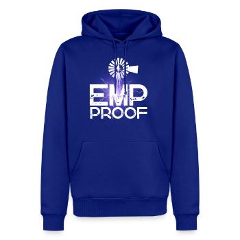EMP Proof - Men's Premium Hoodie - royal blue - Front