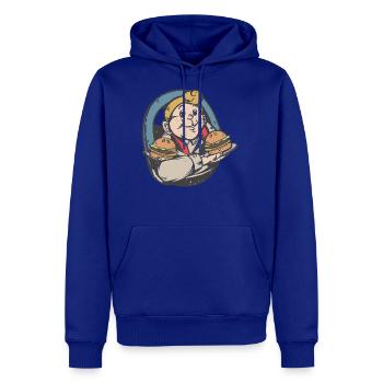 Waiter double burgers Waiter double burgers inspir - Men's Premium Hoodie - royal blue - Front