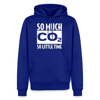 So Much Co2 So Little Time - Men's Premium Hoodie - royal blue - Front