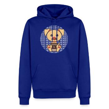 All I Need Are Coffee And Dogs - Men's Premium Hoodie - royal blue - Front