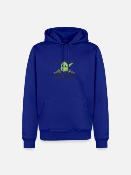 Prehistoric Peekaboo - Men's Premium Hoodie - royal blue
