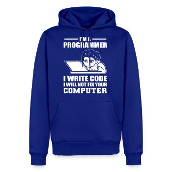 Programming Humor Software Developer - Men's Premium Hoodie - royal blue - Front