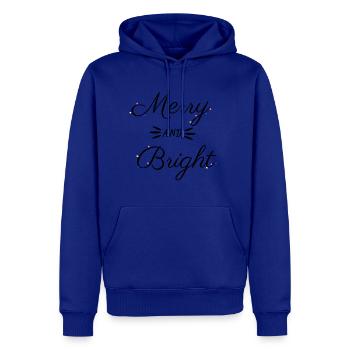 Merry AND Bright - Men's Premium Hoodie - royal blue - Front