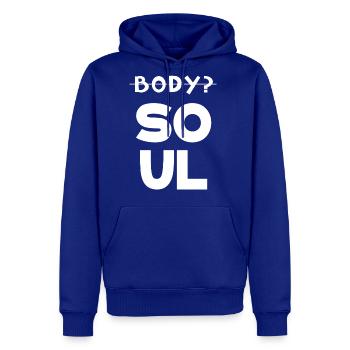 Body and Soul - Men's Premium Hoodie - royal blue - Front
