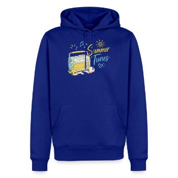 Summer Tunes Retro Radio - Men's Premium Hoodie - royal blue - Front
