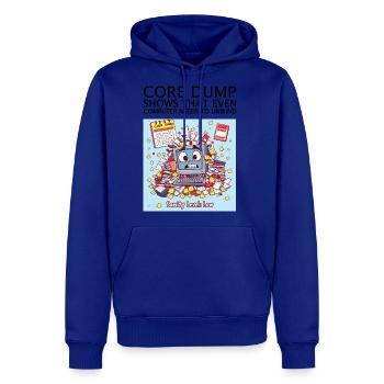 Core Dump - Men's Premium Hoodie - royal blue - Front