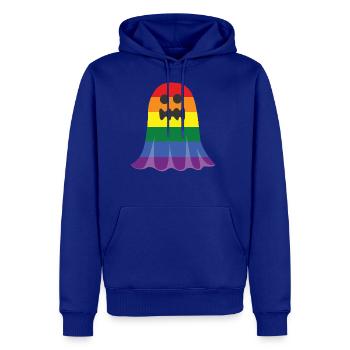 ghost gay pride funny - Men's Premium Hoodie - royal blue - Front