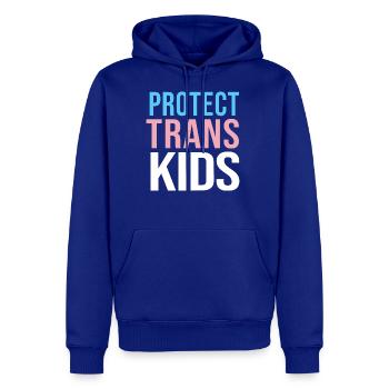 protect trans youth - Men's Premium Hoodie - royal blue - Front