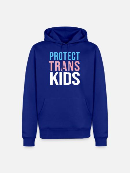 protect trans youth - Men's Premium Hoodie - royal blue