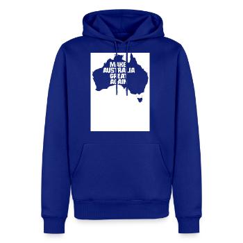 Make Australia - Men's Premium Hoodie - royal blue - Front