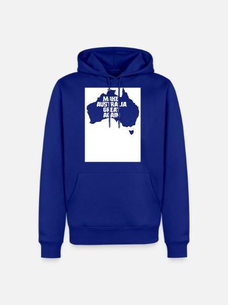 Make Australia - Men's Premium Hoodie - royal blue