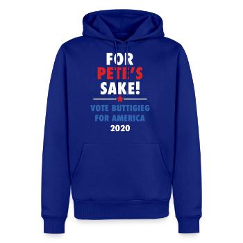 For Pete s Sake Vote Buttigieg - Men's Premium Hoodie - royal blue - Front
