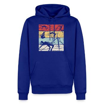 High Jump Retro - Men's Premium Hoodie - royal blue - Front