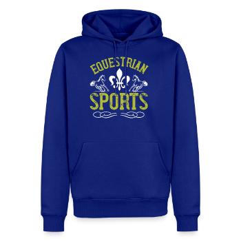 Equestrian Sports - Men's Premium Hoodie - royal blue - Front