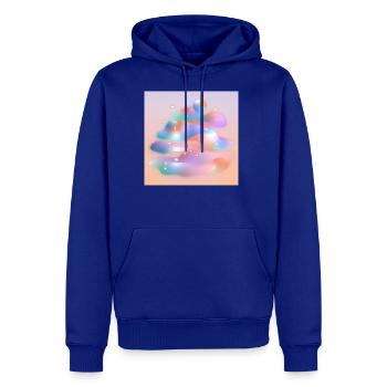 3D Surréalisme Art graphique - Molleton à capuche Premium pour homme - bleu roi - Devant