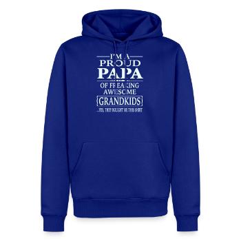 Papa - Men's Premium Hoodie - royal blue - Front