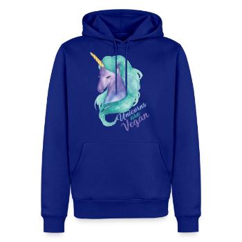 Vegan Vegetarian Animal Welfare Gift Idea - Men's Premium Hoodie - royal blue - Front