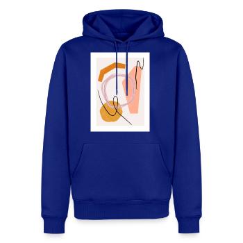 April Abstract - Men's Premium Hoodie - royal blue - Front